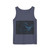 Azure Storm Serpent - Unisex Garment-Dyed Tank Top