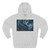 Azure Storm Serpent - Three-Panel Fleece Hoodie