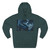Azure Storm Serpent - Three-Panel Fleece Hoodie