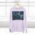 Azure Storm Serpent - Three-Panel Fleece Hoodie