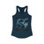 Azure Storm Serpent - Women's Ideal Racerback Tank