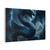Azure Storm Serpent - Matte Canvas, Stretched, 1.25"