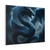 Azure Storm Serpent - Matte Canvas, Stretched, 1.25"