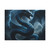 Azure Storm Serpent - Matte Canvas, Stretched, 1.25"