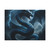 Azure Storm Serpent - Matte Canvas, Stretched, 1.25"