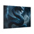 Azure Storm Serpent - Matte Canvas, Stretched, 1.25"