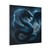 Azure Storm Serpent - Matte Canvas, Stretched, 1.25"