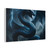 Azure Storm Serpent - Matte Canvas, Stretched, 1.25"