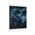 Azure Storm Serpent - Matte Canvas, Stretched, 1.25"