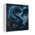 Azure Storm Serpent - Matte Canvas, Stretched, 1.25"