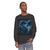 Azure Storm Serpent - Unisex Garment-dyed Long Sleeve T-Shirt