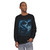 Azure Storm Serpent - Unisex Garment-dyed Long Sleeve T-Shirt