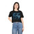 Azure Storm Serpent - Women's Crop Tee