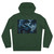 Azure Storm Serpent - King Hooded Sweatshirt