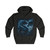 Azure Storm Serpent - Unisex Full Zip Hoodie