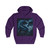 Azure Storm Serpent - Unisex Full Zip Hoodie