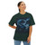 Azure Storm Serpent - Unisex Oversized Boxy Tee