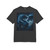 Azure Storm Serpent - Unisex Heavy Oversize Tee