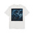 Azure Storm Serpent - Unisex Heavy Oversize Tee