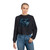 Azure Storm Serpent - Women's Cropped Fleece Pullover Azure Storm Serpent - Women's Cropped Fleece Pullover