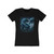 Azure Storm Serpent - The Boyfriend Tee for Women