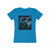 Azure Storm Serpent - The Boyfriend Tee for Women