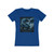Azure Storm Serpent - The Boyfriend Tee for Women