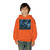 Azure Storm Serpent - Youth Heavy Blend Hooded Sweatshirt
