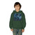 Azure Storm Serpent - Youth Heavy Blend Hooded Sweatshirt