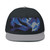 Azure Storm Serpent - Flat Bill Cap (Embroidery)