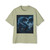 Azure Storm Serpent - Men's Heavy Oversized Tee