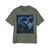 Azure Storm Serpent - Men's Heavy Oversized Tee