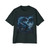 Azure Storm Serpent - Men's Heavy Oversized Tee