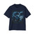Azure Storm Serpent - Men's Heavy Oversized Tee
