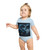 Azure Storm Serpent - Short Sleeve Baby Bodysuit