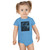 Azure Storm Serpent - Baby Short Sleeve Onesie®