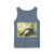 Serene Panda Sanctuary - Unisex Garment-Dyed Tank Top