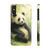 Serene Panda Sanctuary - Slim Phone Cases