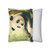 Serene Panda Sanctuary - Square Poly Canvas Pillowcase