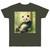 Serene Panda Sanctuary - Single Jersey T-shirt