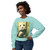 Serene Panda Sanctuary - Unisex Lightweight Crewneck Sweatshirt