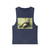 Serene Panda Sanctuary - Unisex Stonewash Tank Top