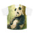 Serene Panda Sanctuary - Men's Baseball Jersey (AOP)