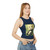 Serene Panda Sanctuary - Women's Micro Rib Racer Tank Top