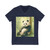 Serene Panda Sanctuary - Unisex Jersey Short Sleeve V-Neck Tee