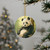 Serene Panda Sanctuary - Decorative Ceramic Ornaments, Double-Sided (1pc, 3pcs, 5pcs, 10pcs)