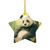 Serene Panda Sanctuary - Decorative Ceramic Ornaments, Double-Sided (1pc, 3pcs, 5pcs, 10pcs)