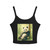 Serene Panda Sanctuary - Women's Spaghetti Strap Tank Top