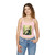 Serene Panda Sanctuary - Women's Spaghetti Strap Tank Top