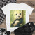 Serene Panda Sanctuary - Women's Midweight Cotton Tee
